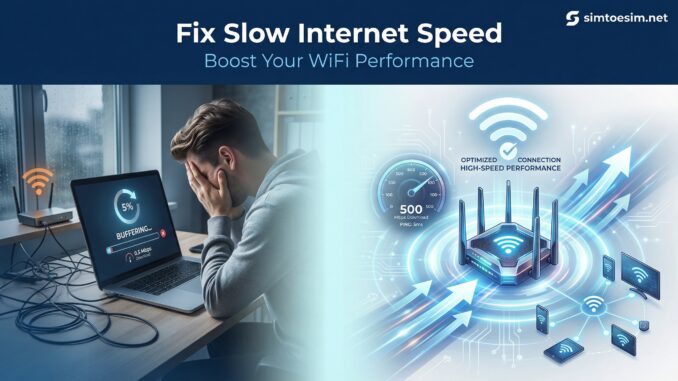 How to Fix Slow Internet Speed and Boost Your WiFi Performance