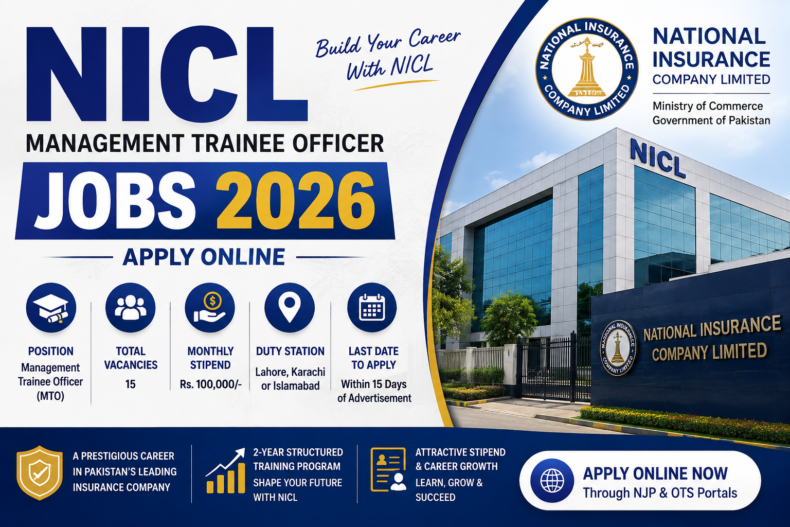 NICL Management Trainee Officer Jobs 2026