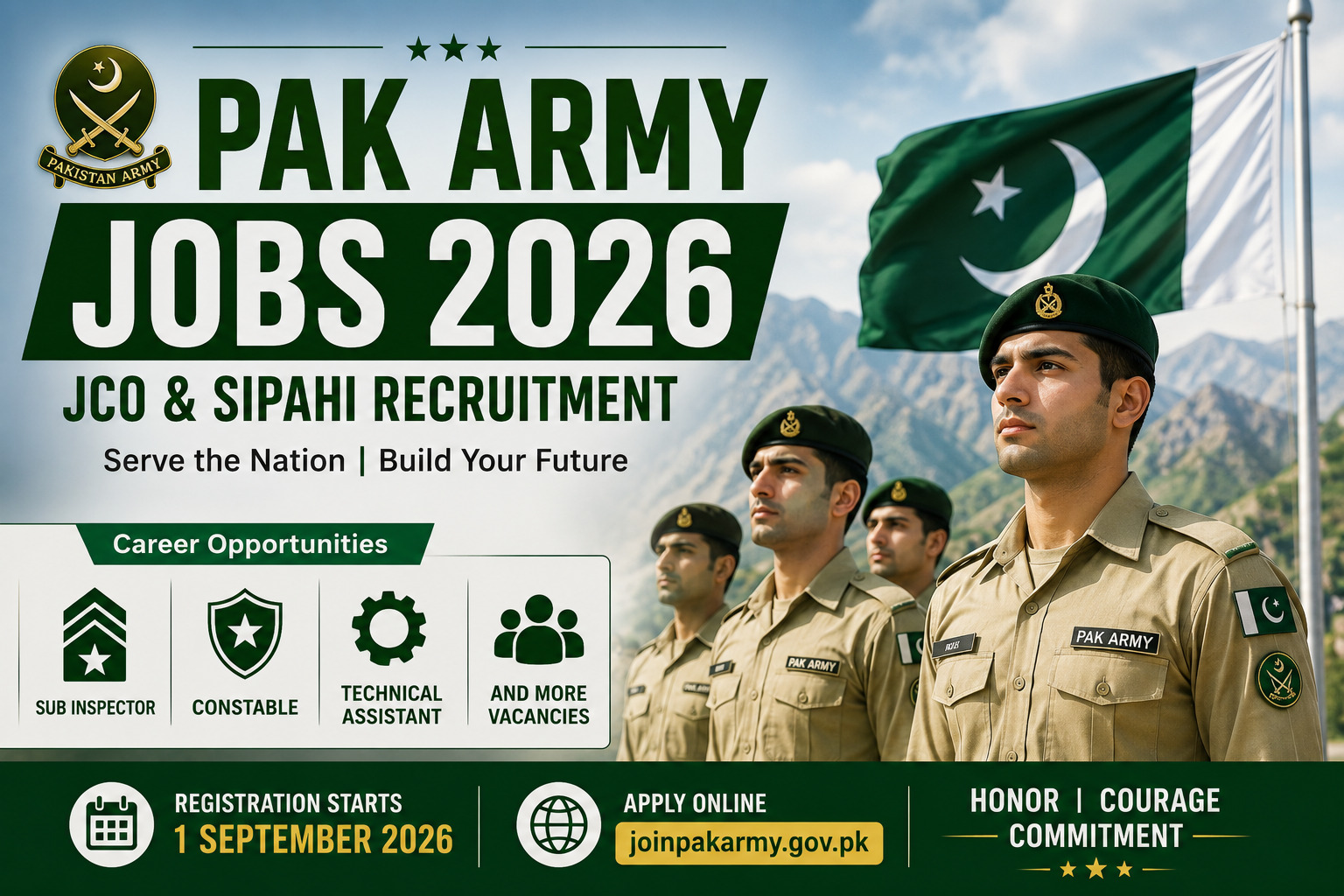 Pak Army Jobs 2026